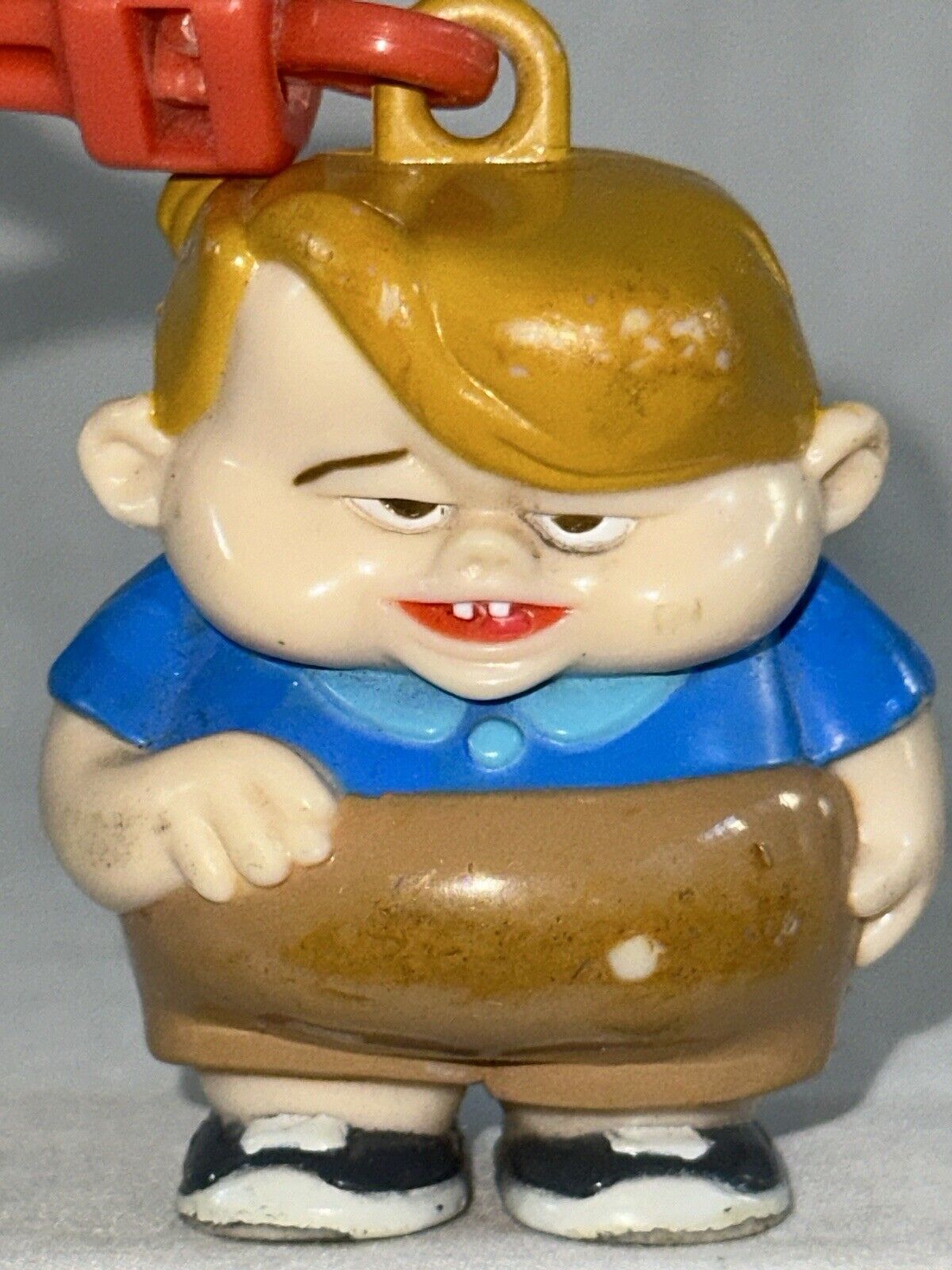 Vintage Life With Louie Anderson Cartoon Keychain Toy. HTF.  90’s Comedian