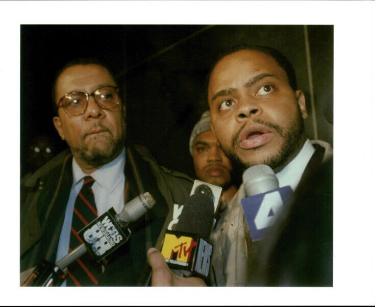 VINTAGE 1994 TUPAC SHAKUR RELATED PHOTO OF 2PAC ATTORNEYS AFTER GUILTY VERDICT