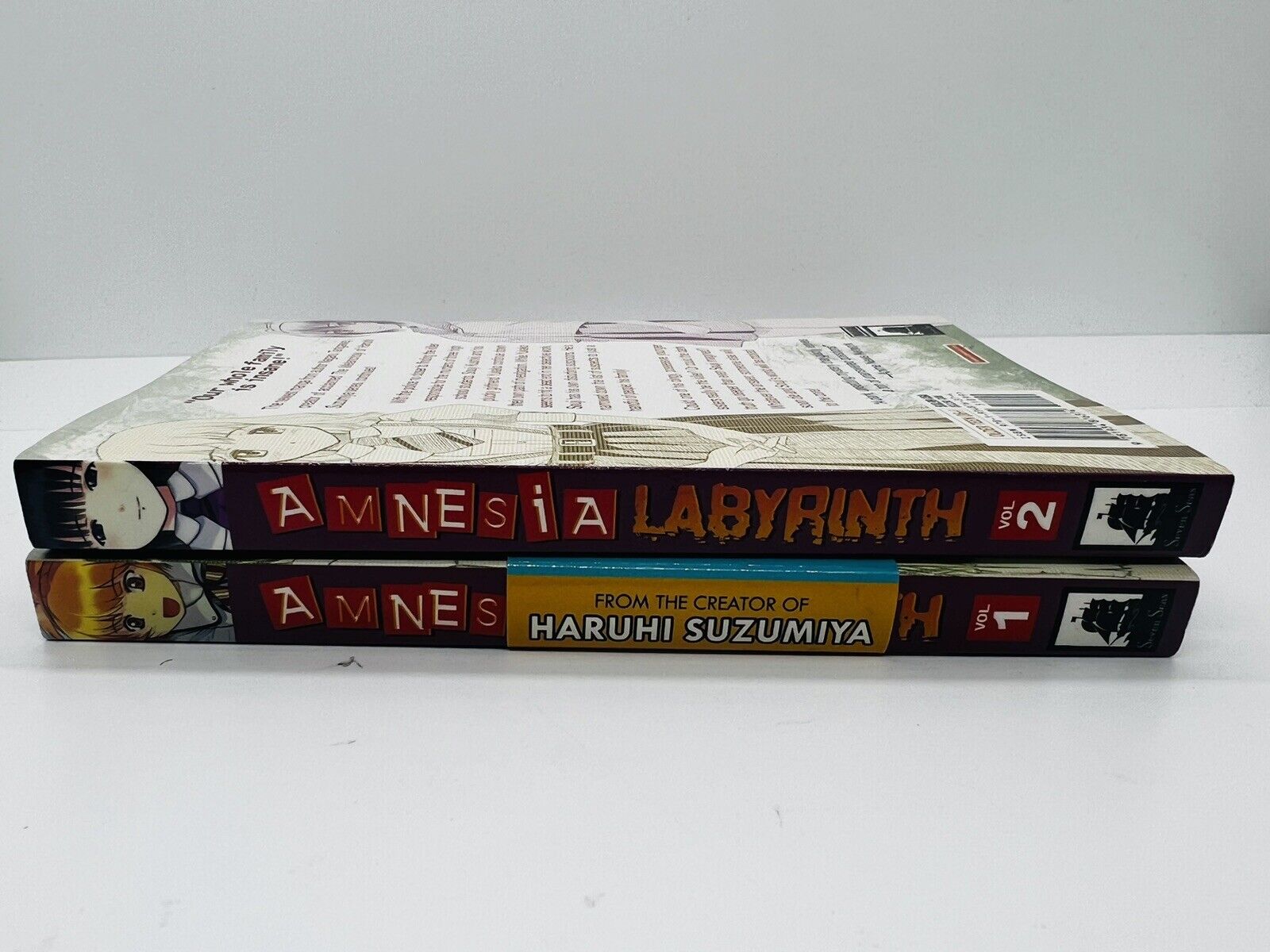 Amnesia Labyrinth Complete English Manga Volumes 1-2 by Nagaru Tanigawa Novel