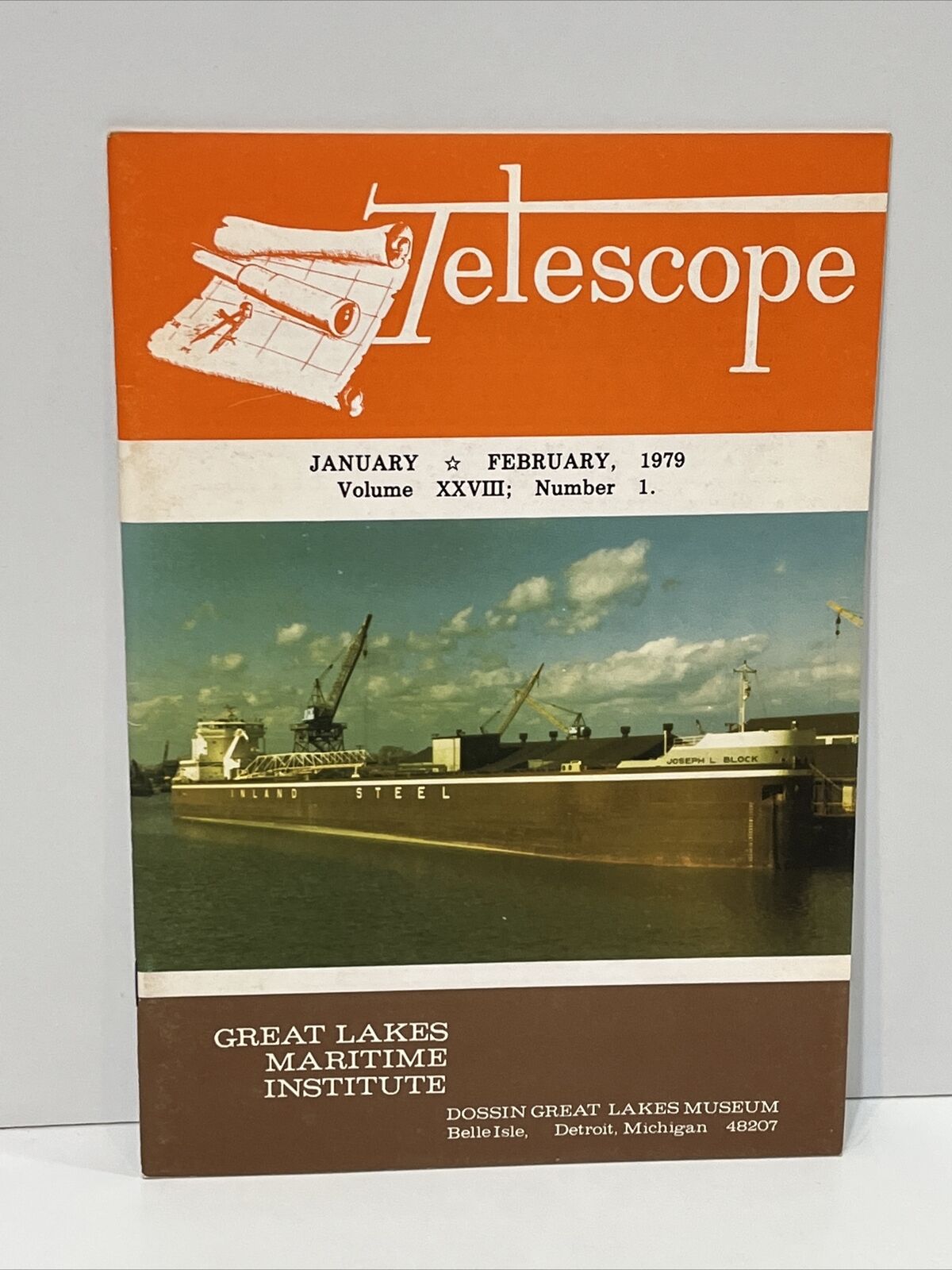 Telescope Journal Great Lakes Maritime Institute Dossin Museum 1979 Number 1