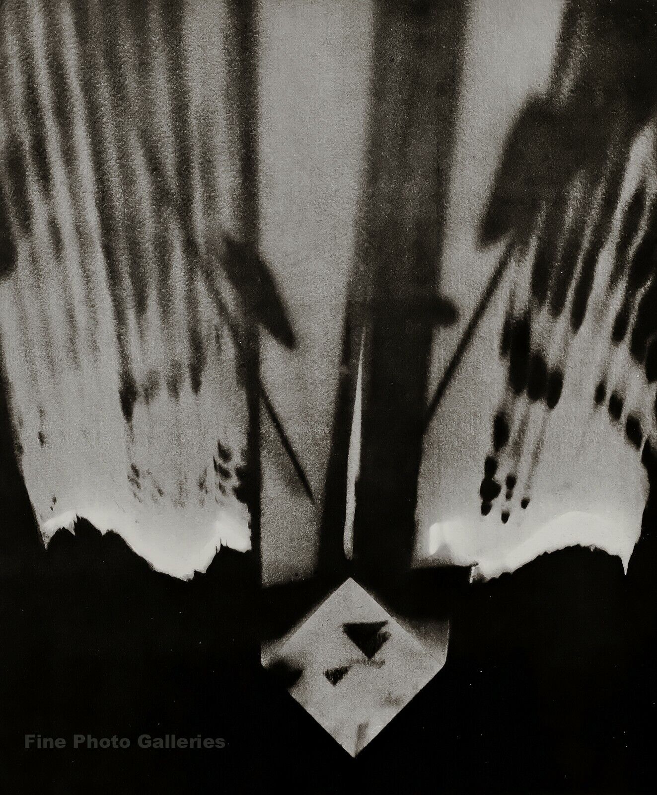 1924/75 MAN RAY Vintage Abstract Rayograph Photogram Photo Engraving Art 11x14