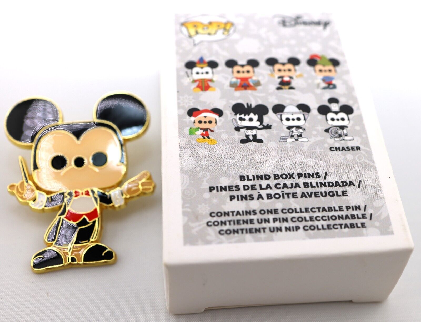 Disney Loungefly Funko Pop Mickey 90th collection-Conductor Pin