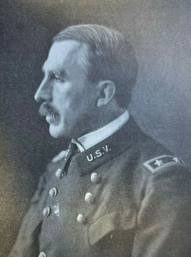 1899 General Leonard Wood at Santiago Cuba After Spanish American War
