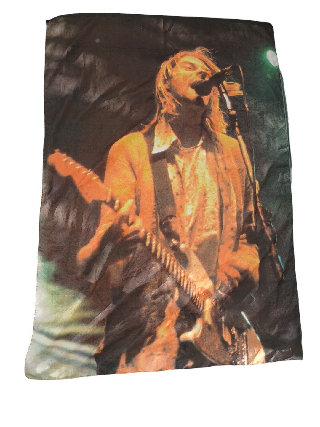  Nirvana Kurt Cobain 1995 GEA Flag Tapestry Wall Banner