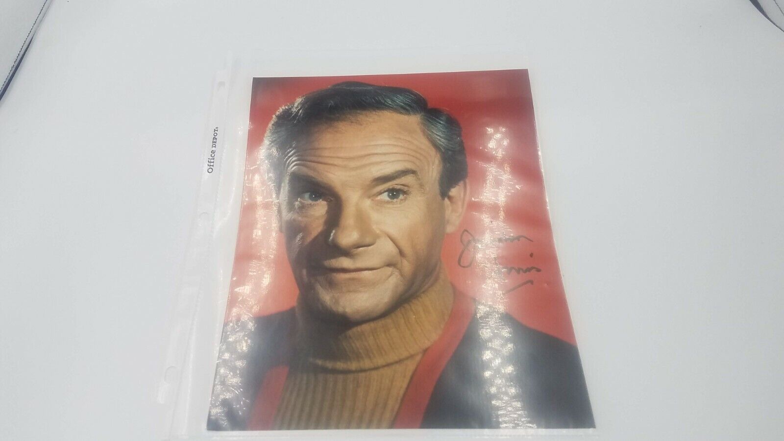 Lost in Space Autograph 8x10 Photo- Signed by Jonathan Harris 
