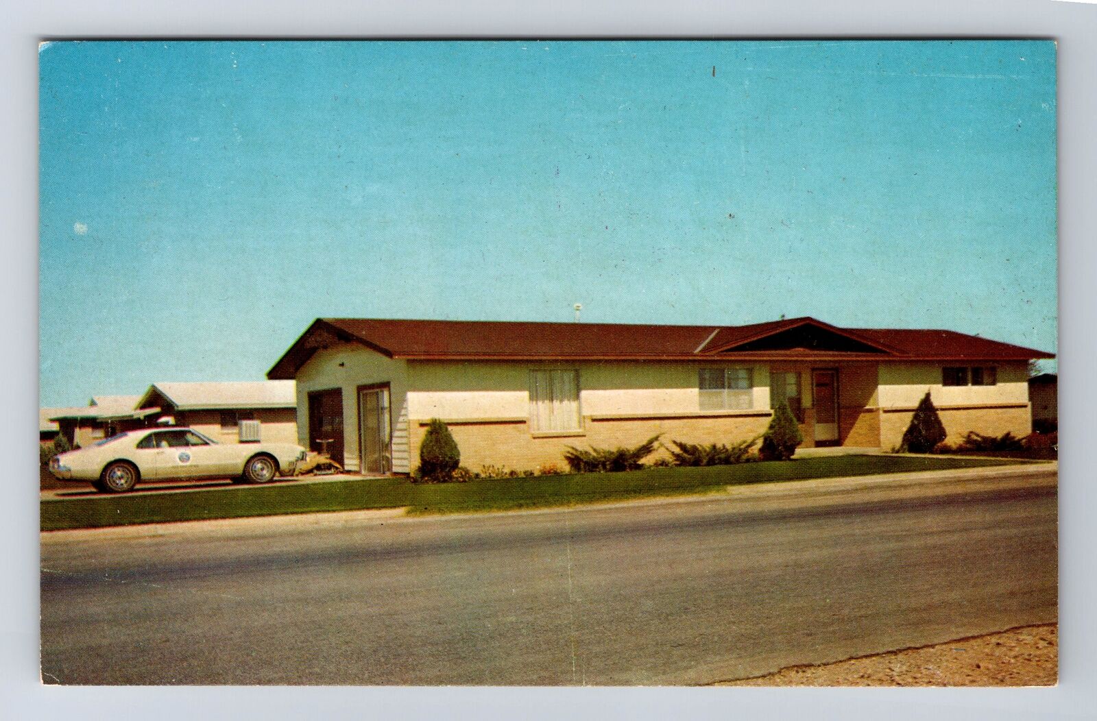 Laverne OK-Oklahoma, Home of Jane Jayroe, Antique Souvenir Vintage Postcard