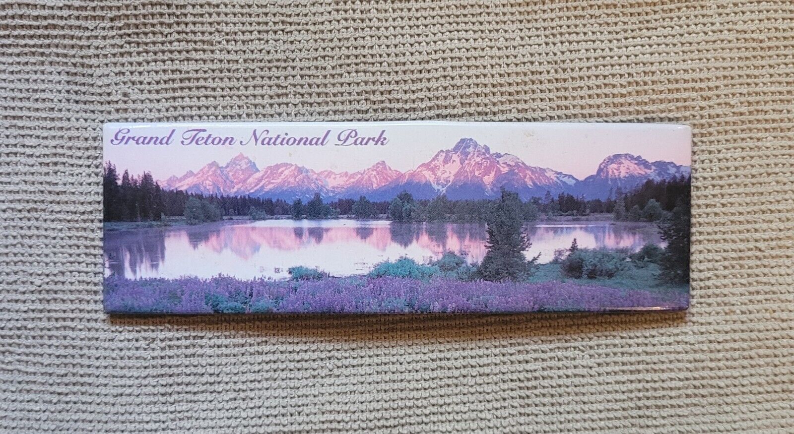 Grand Teton National Park Refrigerator Magnet Souvenir Photo 