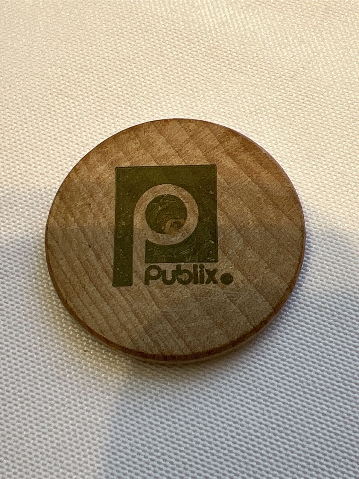 Publix Super Market Publix Pin collectible Publix Coin token Wooden Dollar