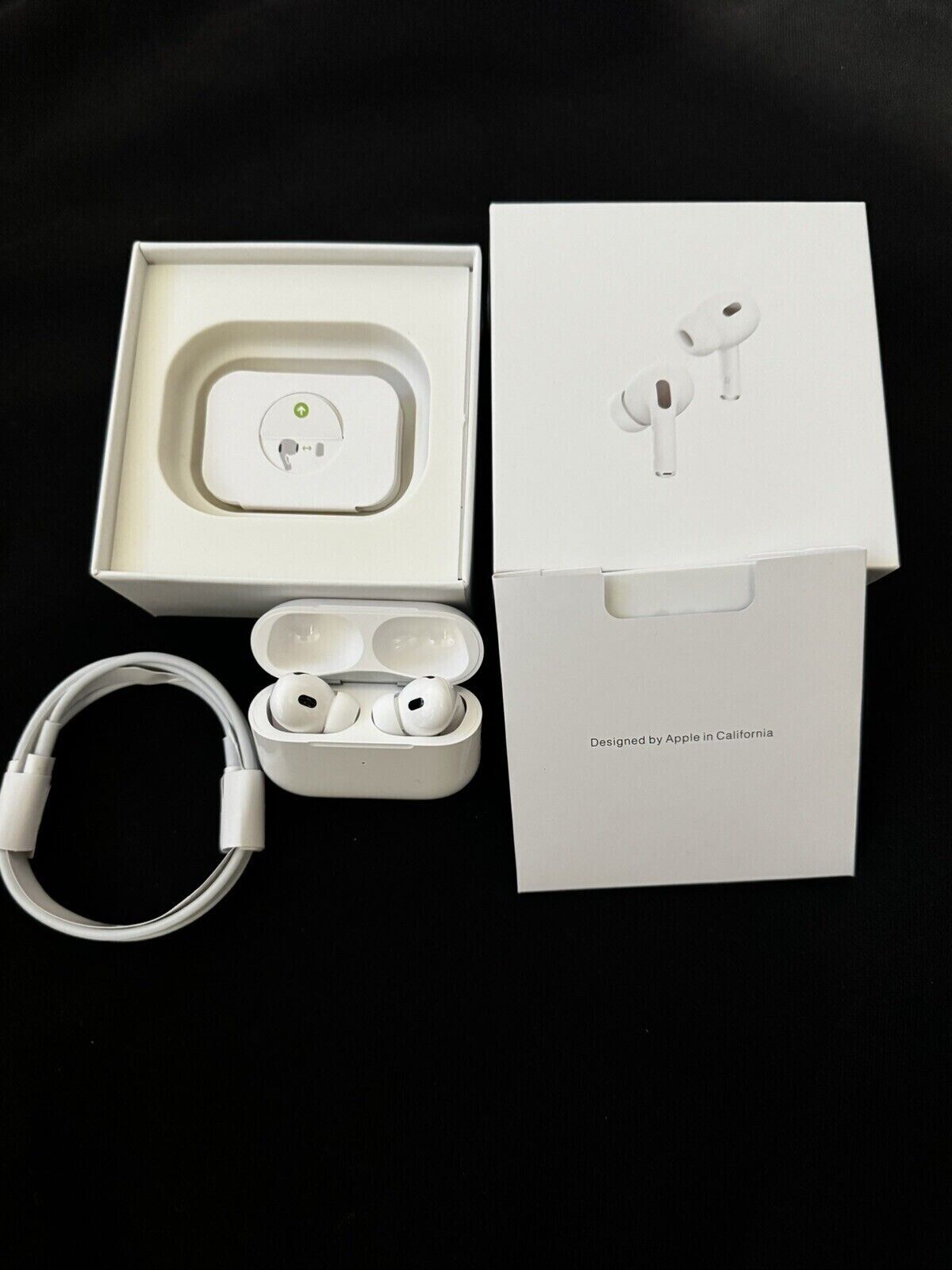 APPLE AIRPODS PRO ( 2ND GENERATION ) along MAGSAFE WIRELESS CHARGING CASE NEW