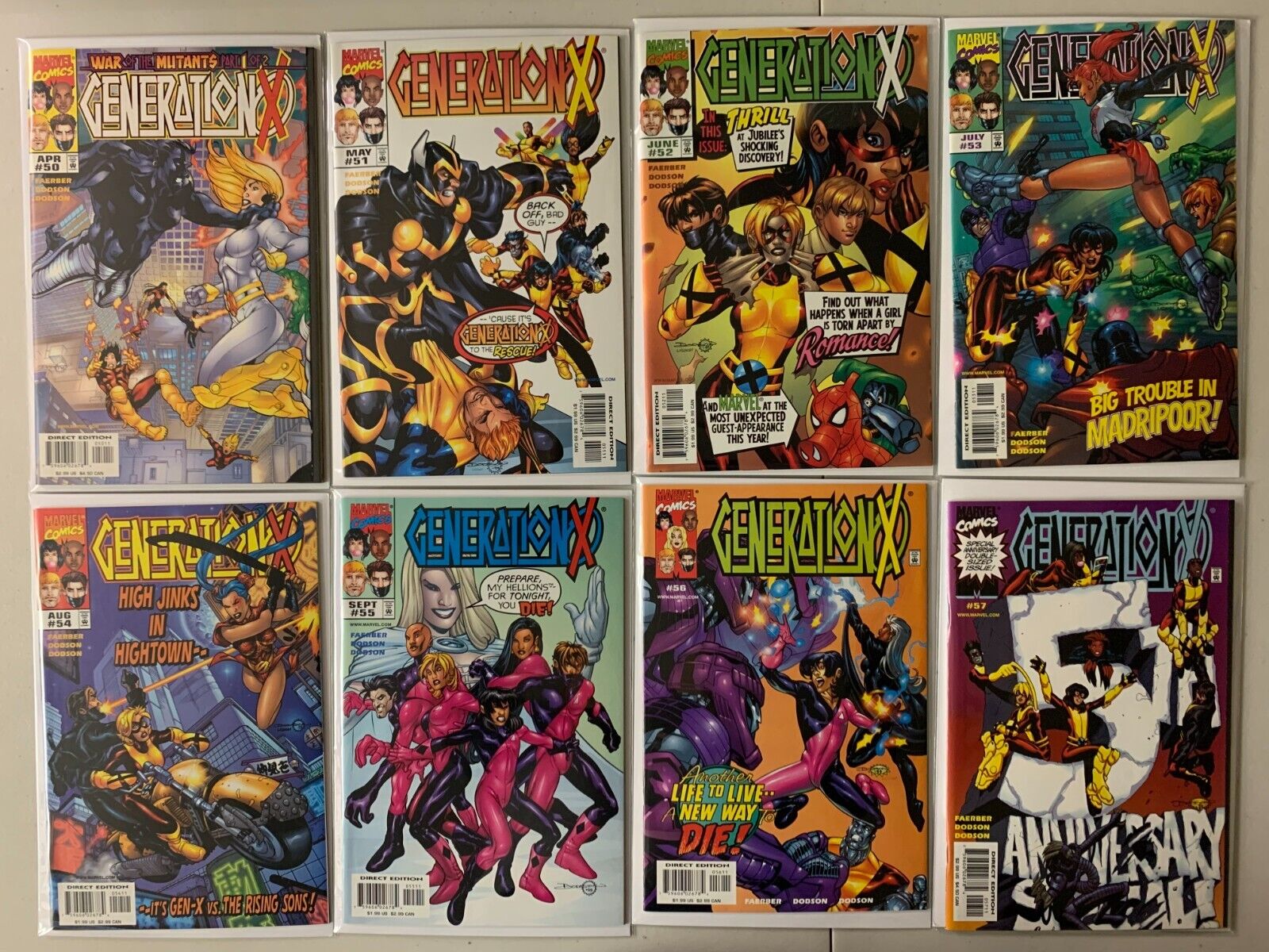 Generation X lot #50-66 + Specials Marvel 26 different books 8.0 VF (1995-2000)