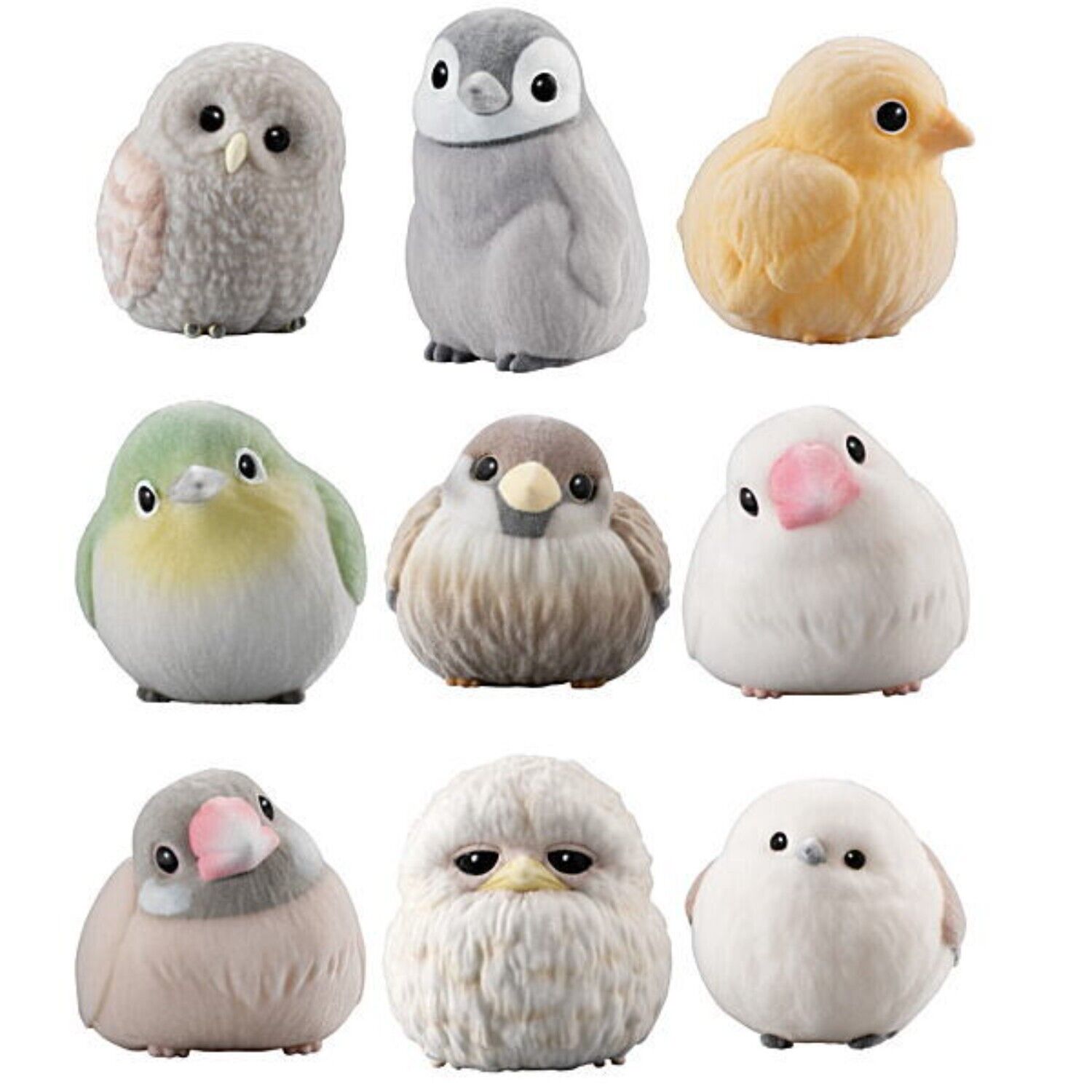 Mofumofu Tenori Friends animal Mascot Collection Toy 9 Types Full Comp Set New