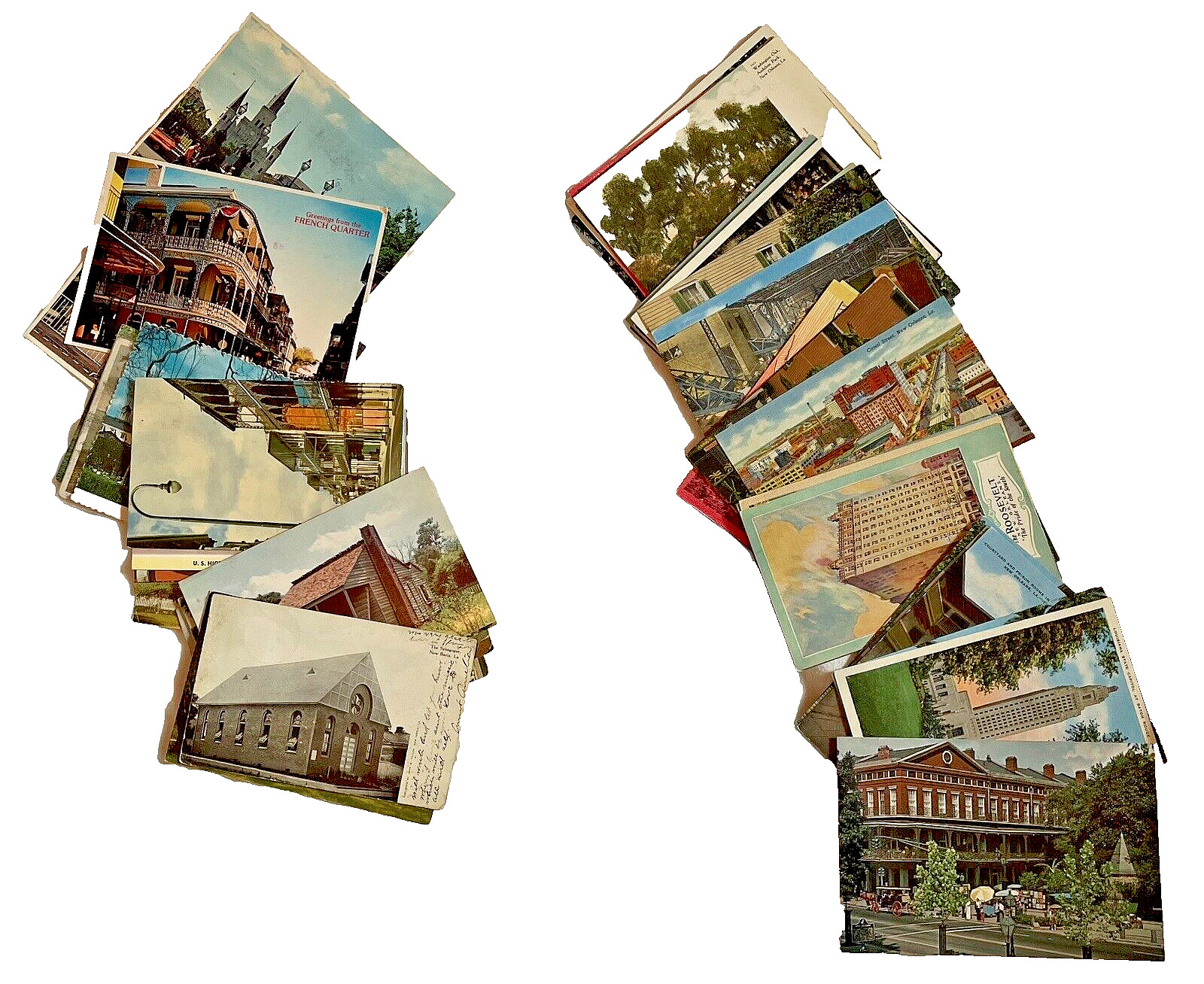Collectable Postcards - New Orleans and surrounding area
