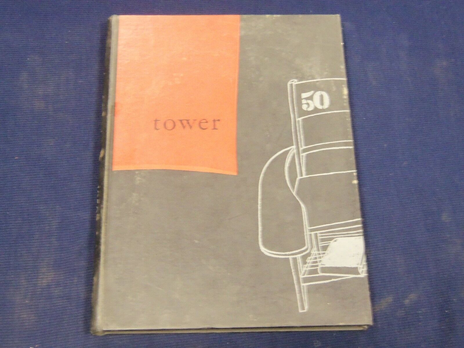 1950 TOWER UNIVERSITY OF DETROIT YEARBOOK - MICHIGAN - GREAT PHOTOS - YB 795