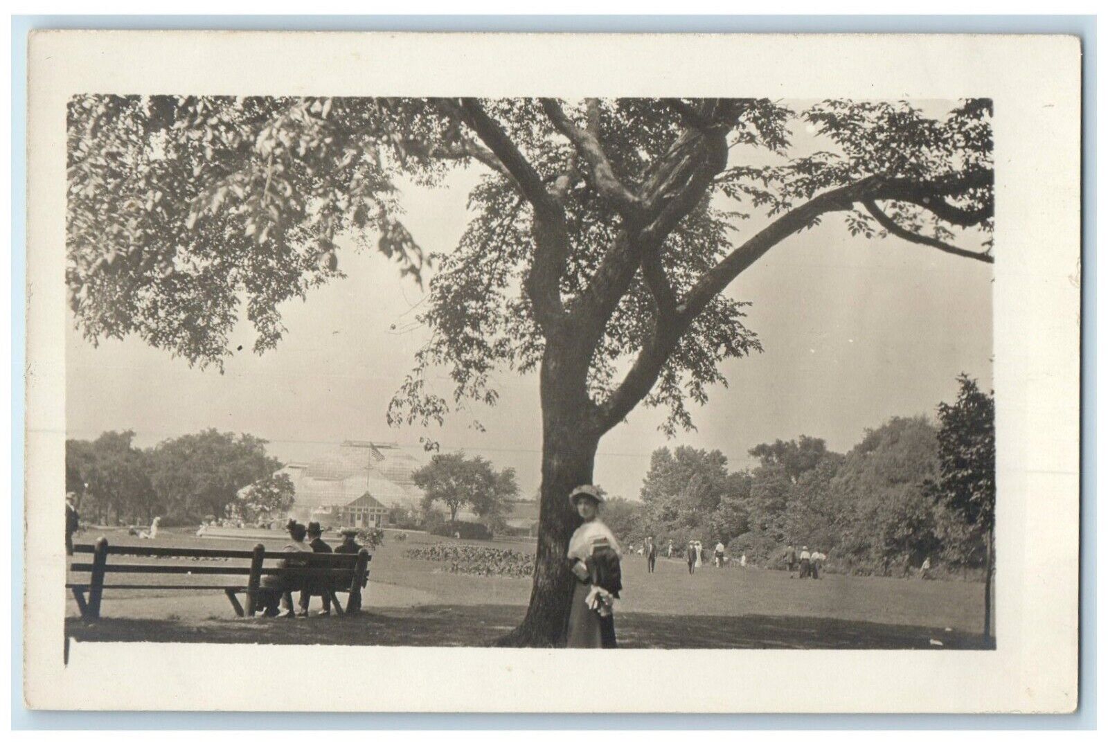 c1910\'s Lincoln Park Conservatory Chicago Illinois ILRPPC Photo Antique Postcard
