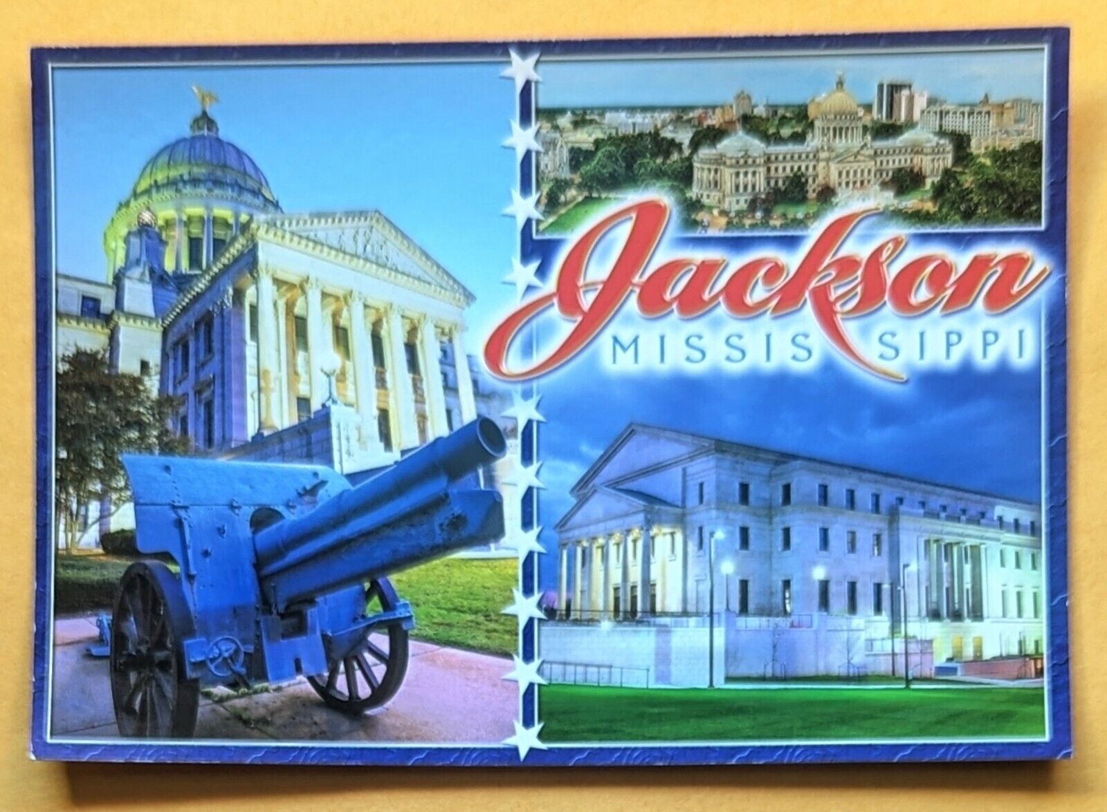 Postcard MS. Jackson. Mississippi 
