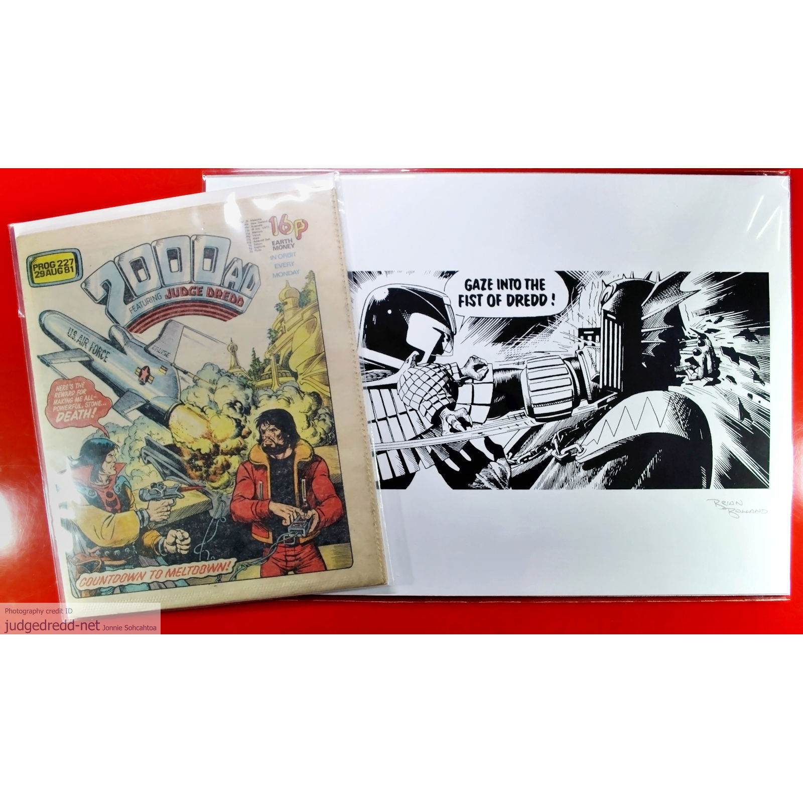 2000AD BIRTHDAY PRESENTS Service. Send me the date. I'll create a listing