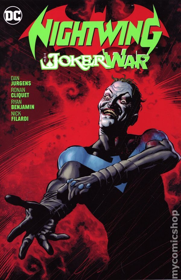 Nightwing The Joker War HC #1-1ST NM 2021 Stock Image
