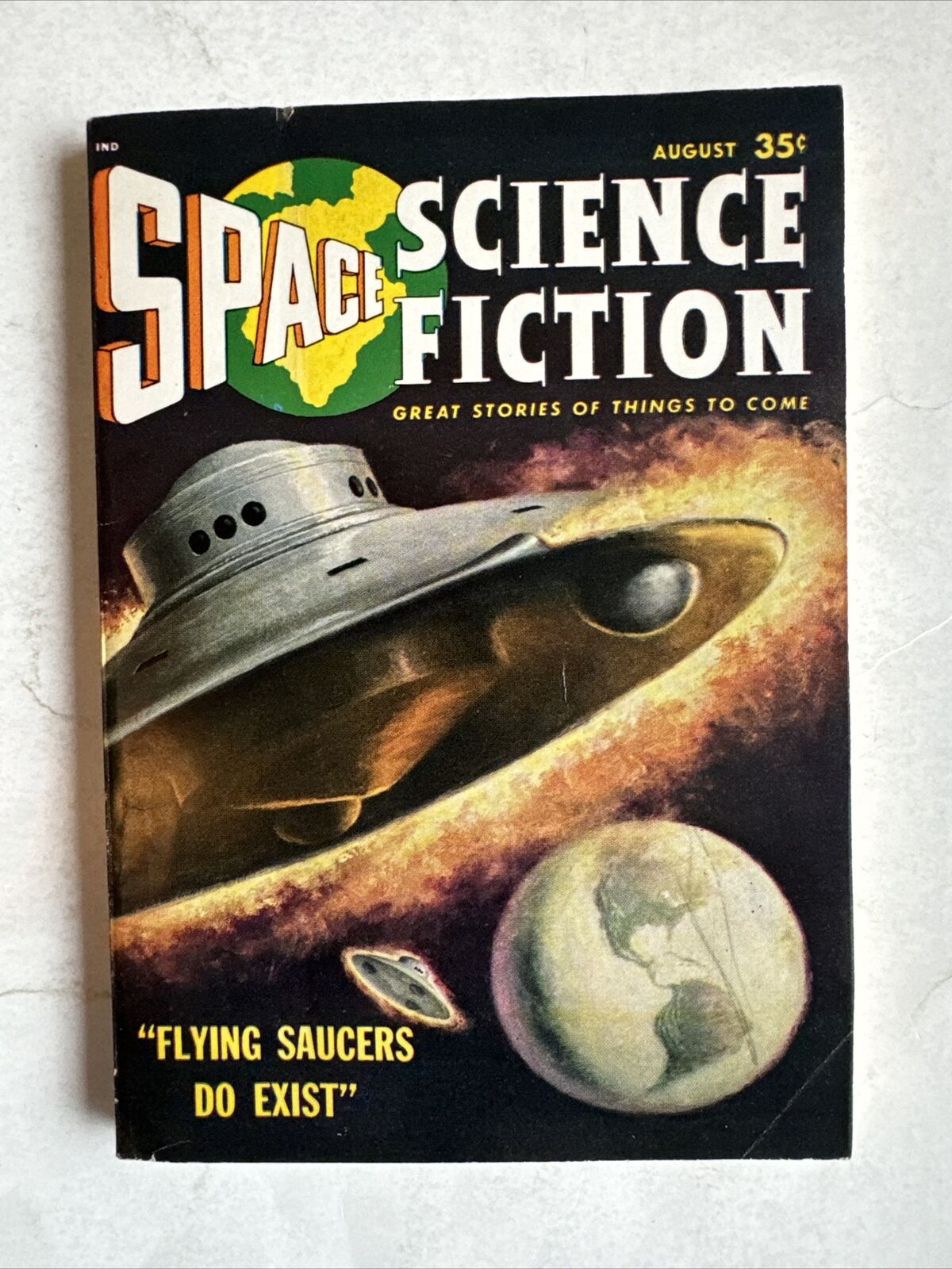 Space Science Fiction Magazine Pulp Vol. 1 #2 1957 \