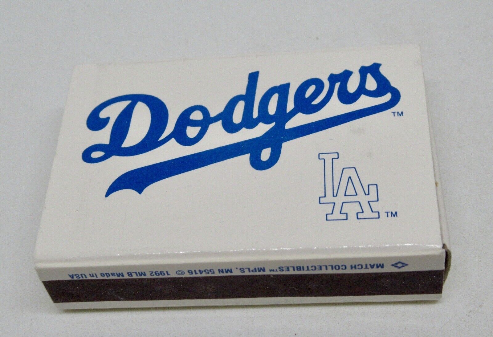 Los Angeles Dodgers Major League Baseball Team FULL Matchbook / Matchbox