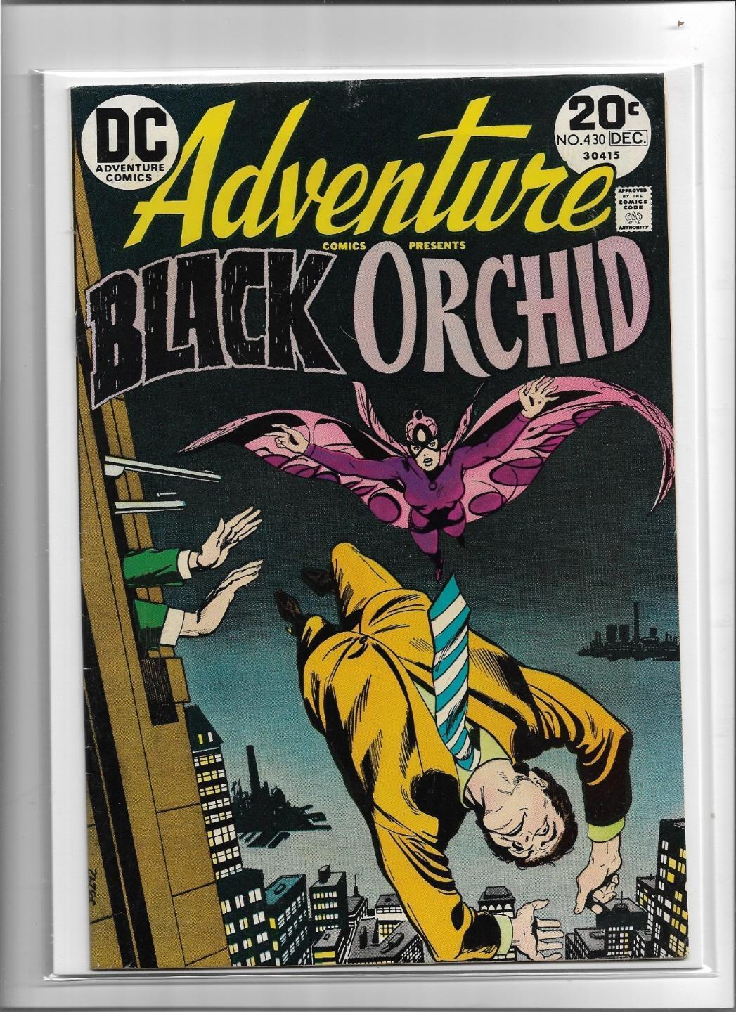 ADVENTURE COMICS #430 1973 VERY FINE- 7.5 3058 BLACK ORCHID