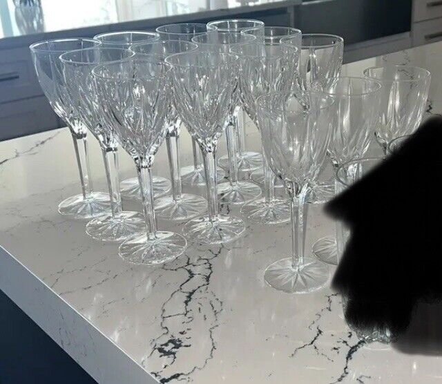 Mikasa Apollo Wine Water Glasses Vintage