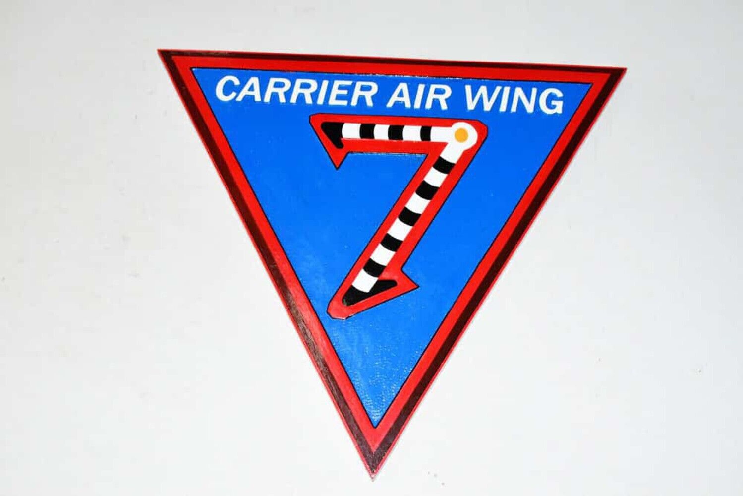 Carrier Air Wing CVW-7 Wood Plaque, Navy, 14\
