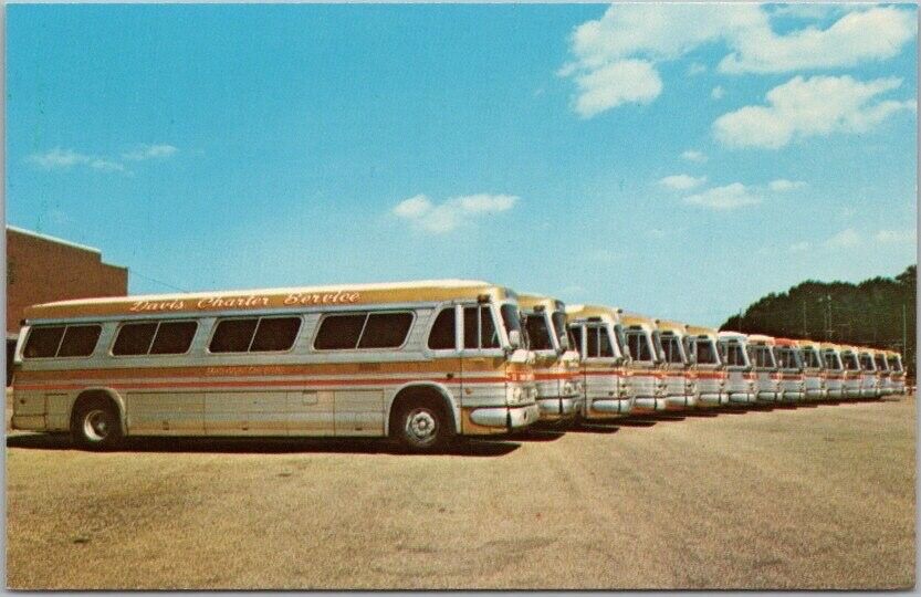 c1960s CANTON, Ohio Bus Advertising Postcard \