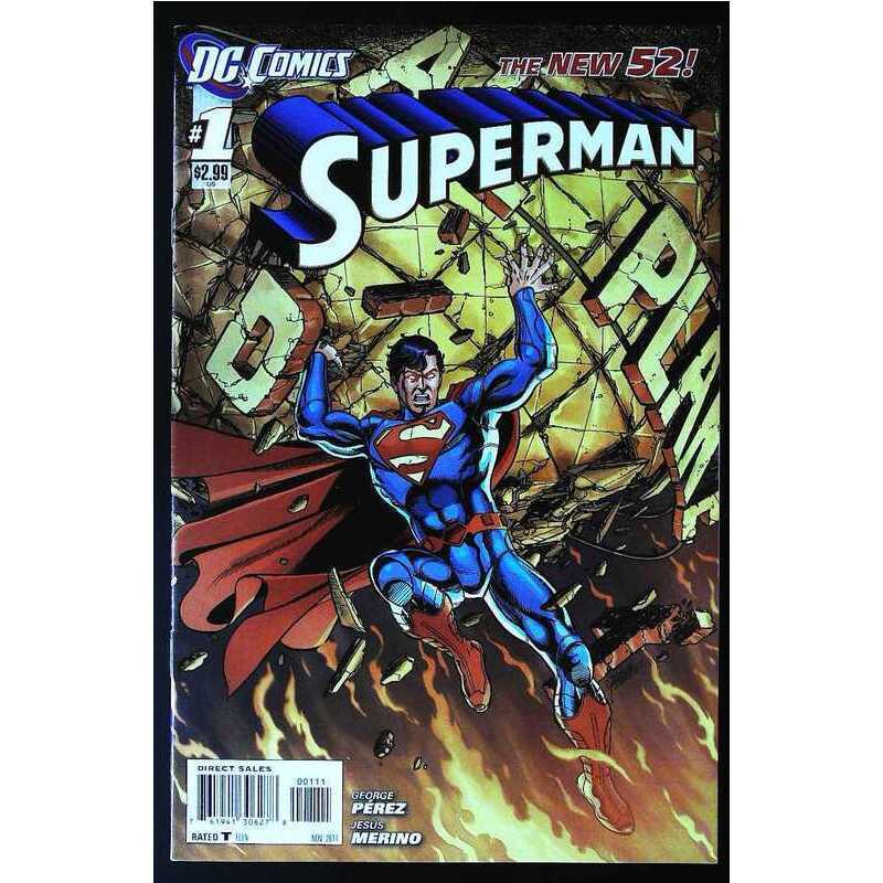 Superman (2011 series) #1 in Near Mint condition. DC comics [e]