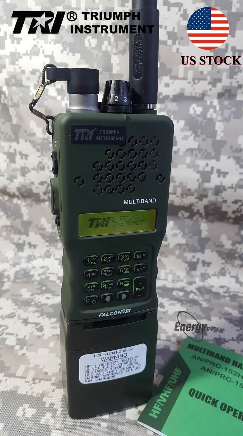 USTRI AN/PRC152 15W Multiband Handheld Radio MBITR Walkie-talkie Aluminum Shell