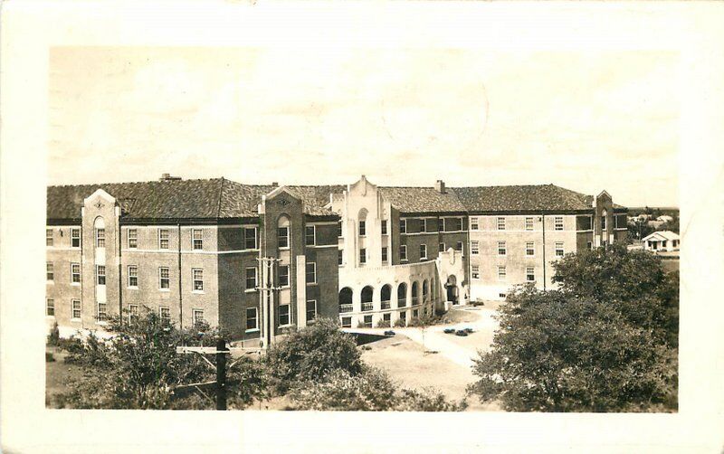 Edmund Oklahoma Large Building 1941 RPPC Photo Postcard 455