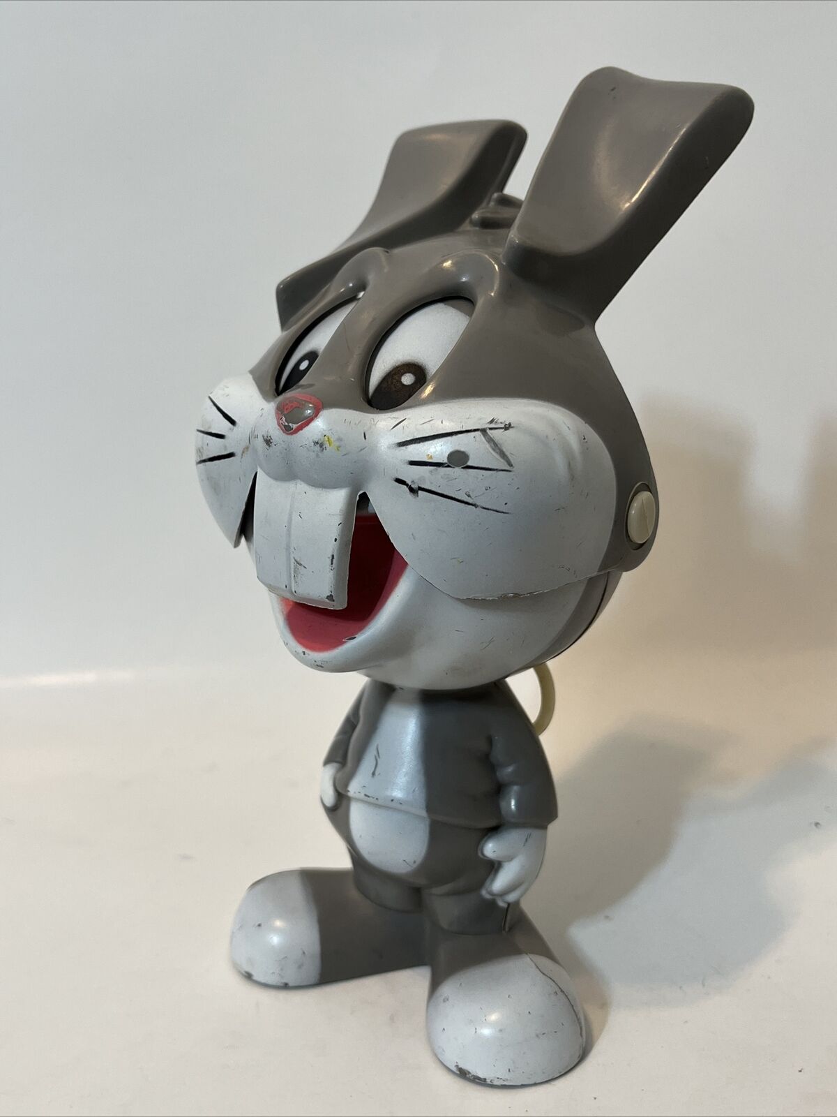 Vintage Bugs Bunny Talking Pull-String Chatter Chum Toy 1976 Mattel Warner Works