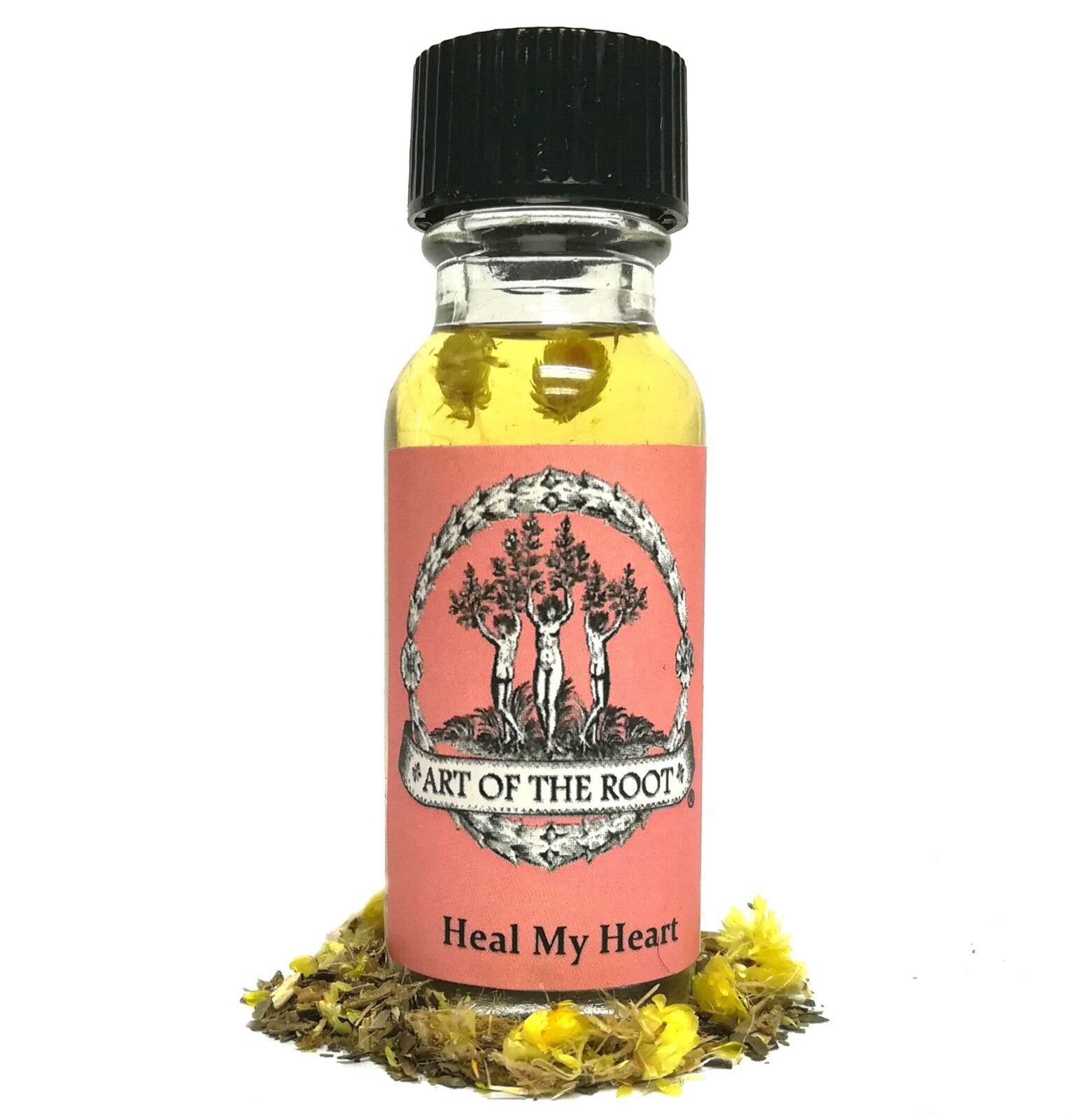 Heal My Heart oil Heartache Loss Sadness Grief Letting Go Wiccan Pagan Hoodoo