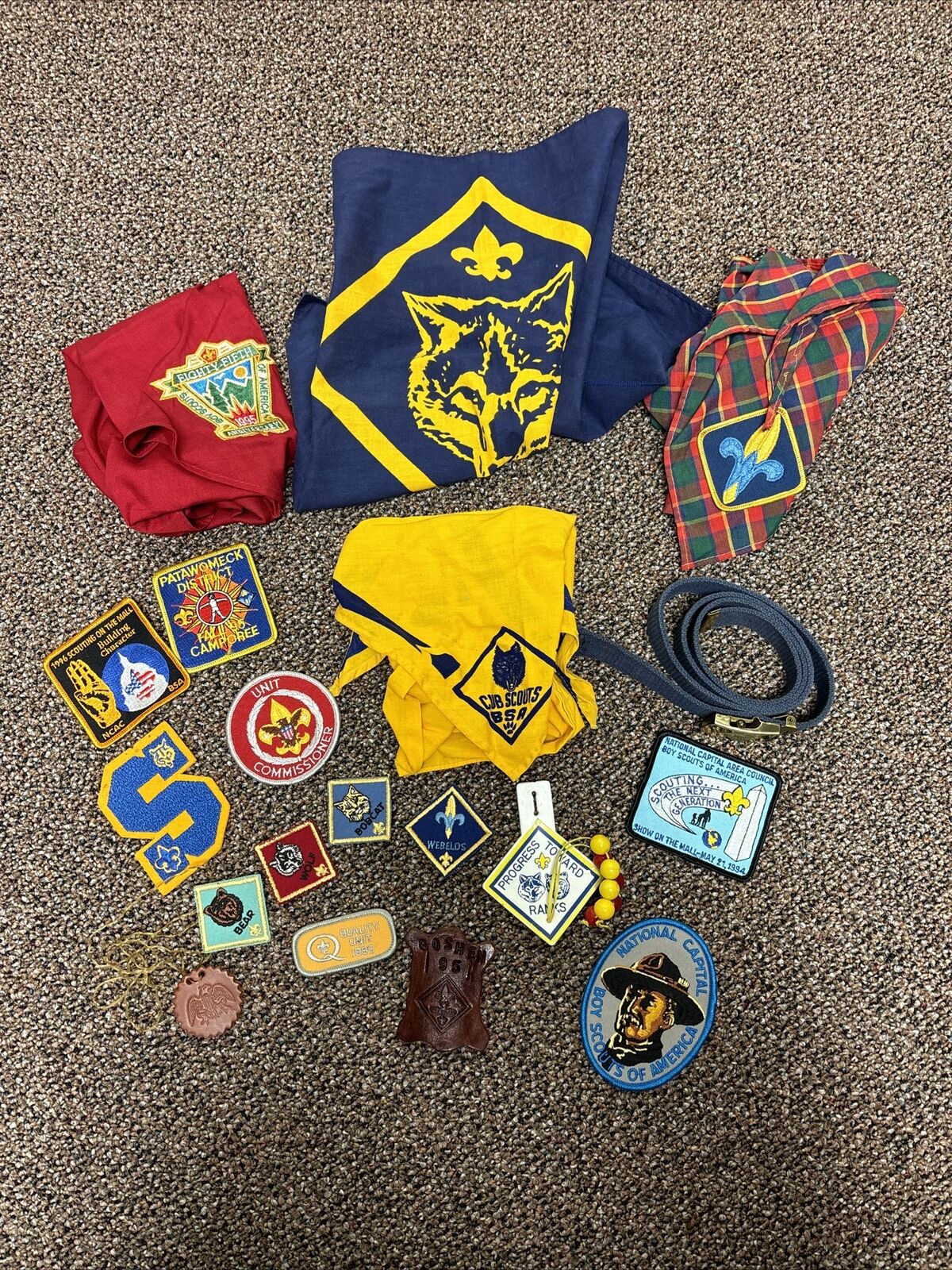 Mixed Lot of BSA Boy Scouts and Cub Scouts Of America