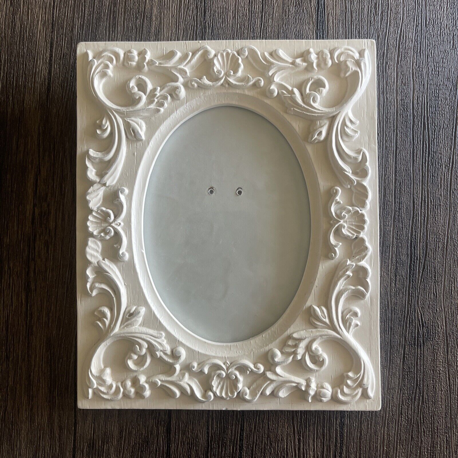 Rachel Ashwell Simply Shabby Chic White Picture Frames Heavy Antique Style