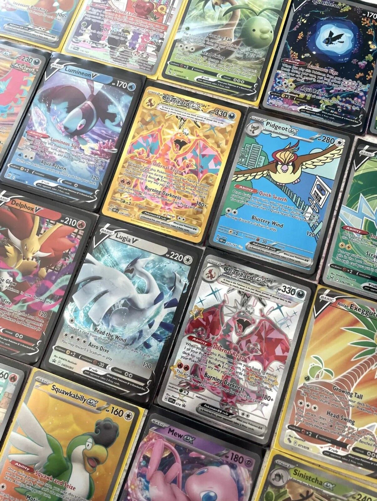 5 x GX, EX, V, VMAX,VSTAR Mixed Genuine Pokémon Card Bundle Mystery Holo Pack