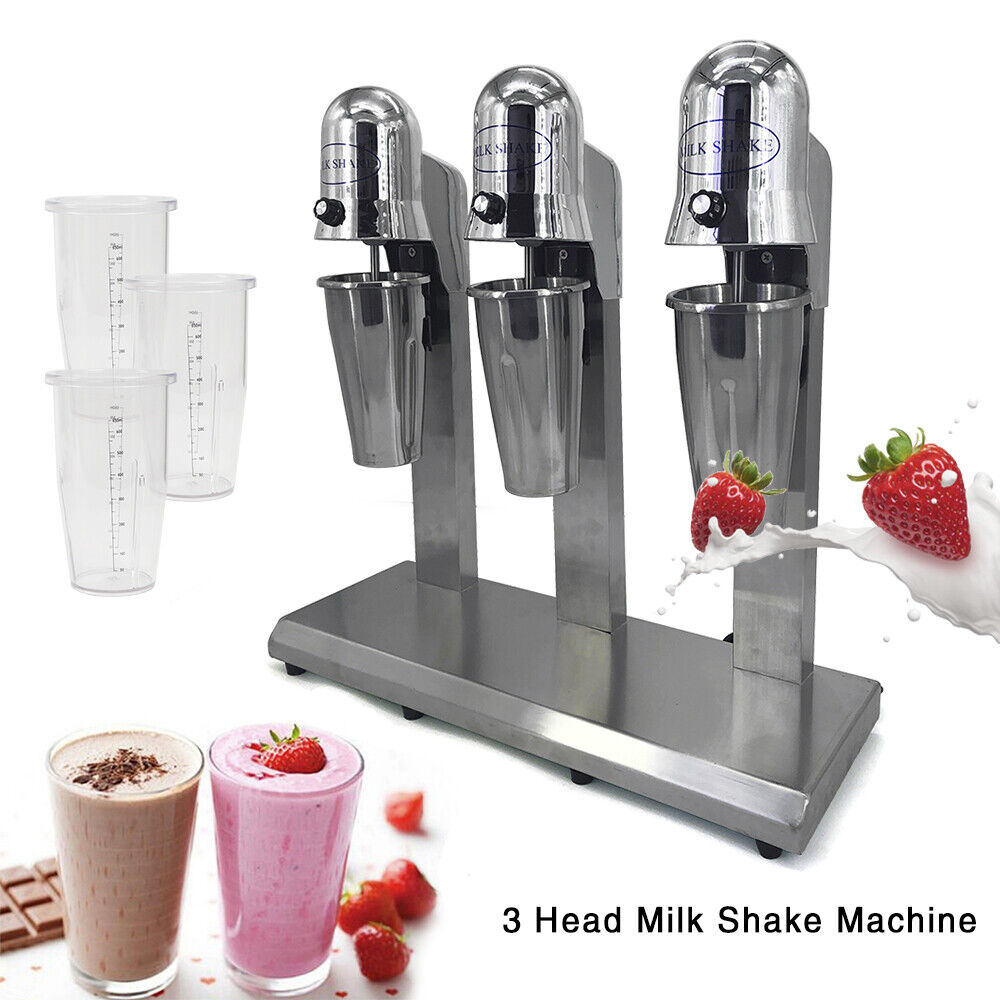 Commercial Electric Milk Shake Machine Blenders Tea Drink Mix Milkshake Mixer US