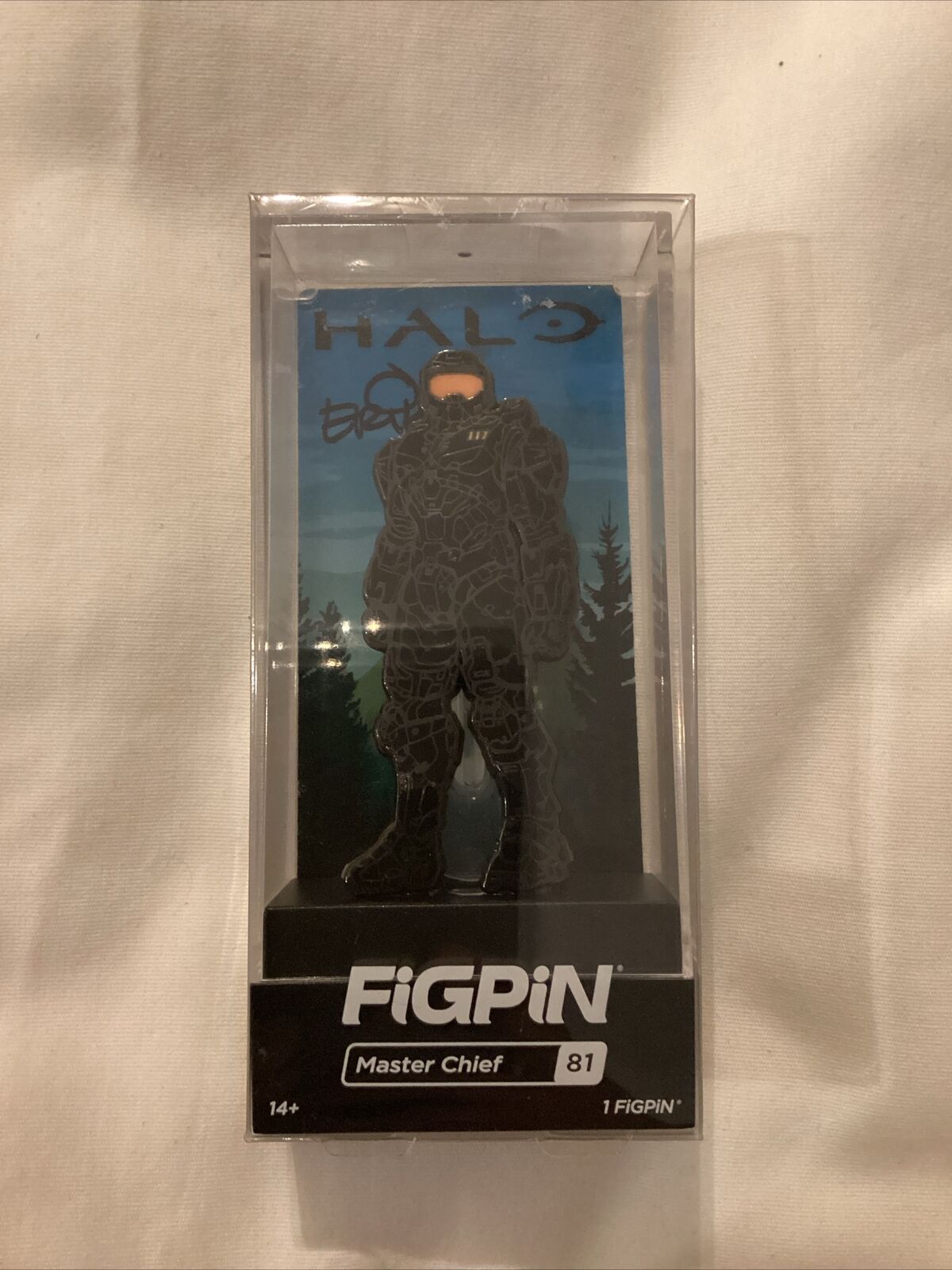 FiGPiN Halo Master Chief (#81) - *SIGNED*