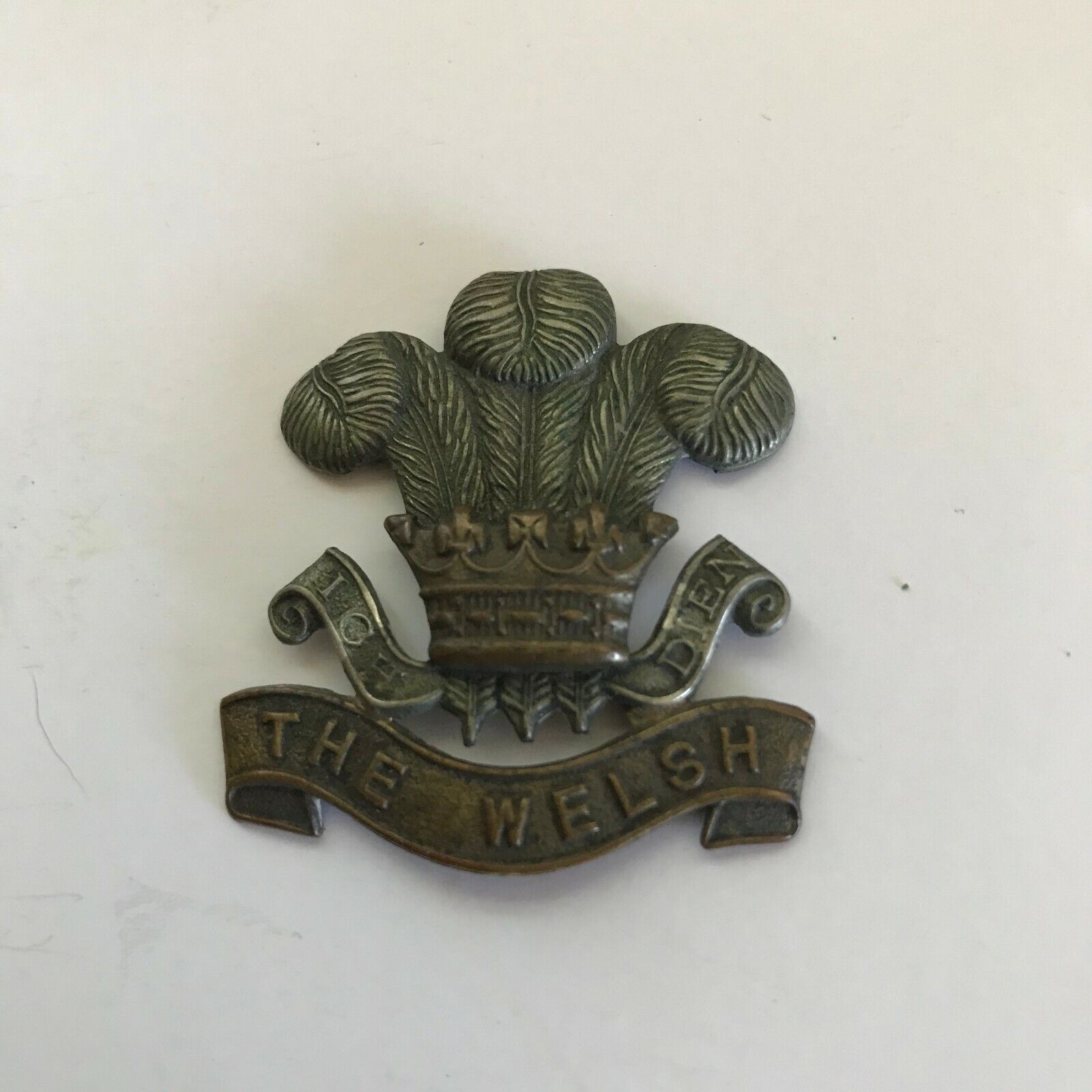 Vintage Badge The Welsh ICH DIEN Men's Accessories Gift For Him