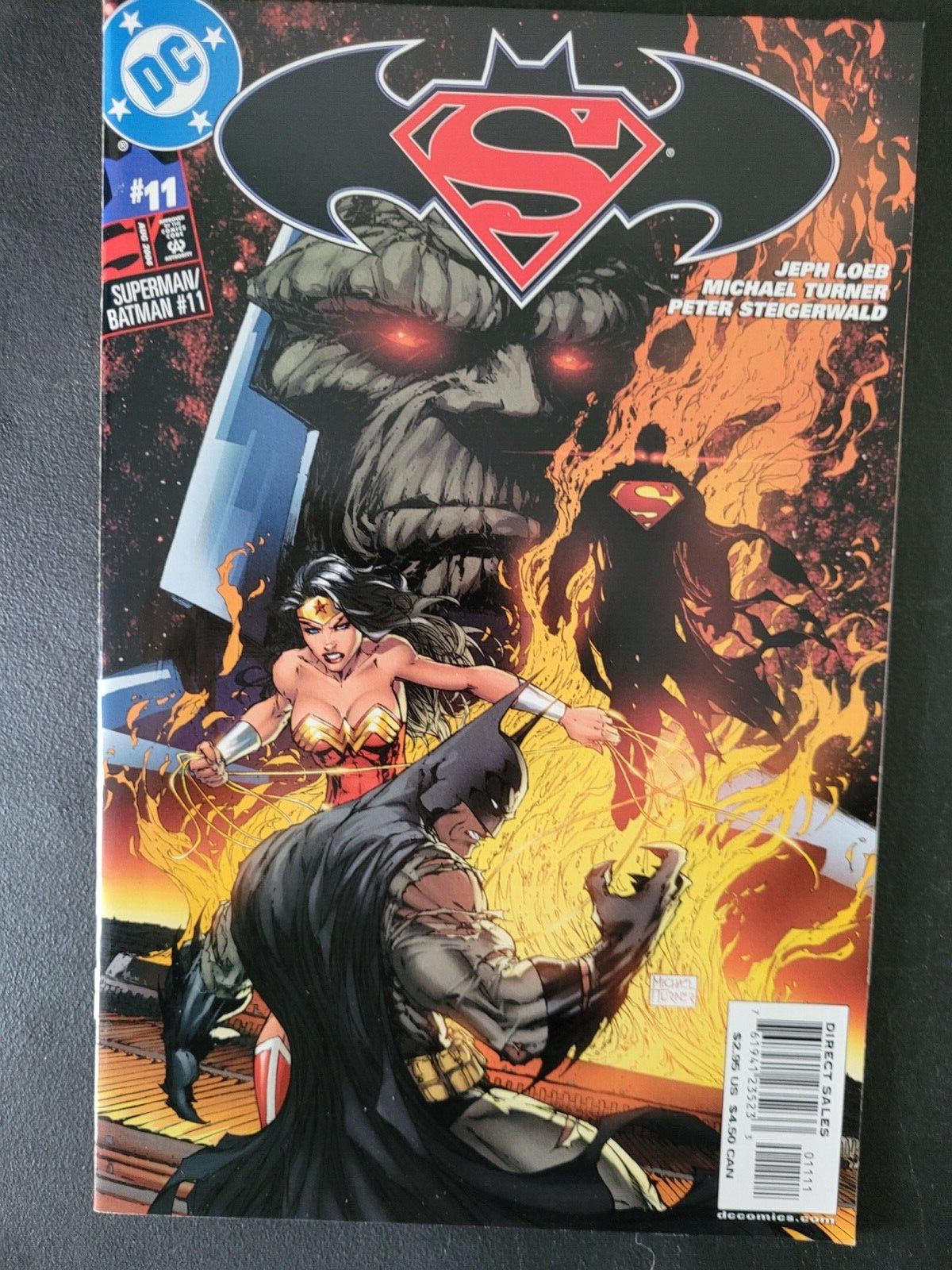 SUPERMAN BATMAN #11 (2004) MICHAEL TURNER COVER & ART KARA ZOR-EL SUPERGIRL