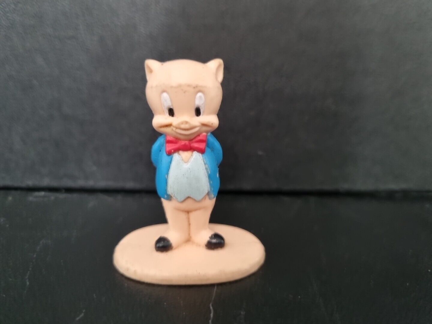 Vintage Porky Pig Figure 1990 Warner Bros Looney Tunes 3 1/2” B5