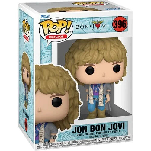 Pre- Order Bon Jovi 1980's Jon Bon Jovi Funko Pop Vinyl Figure #396