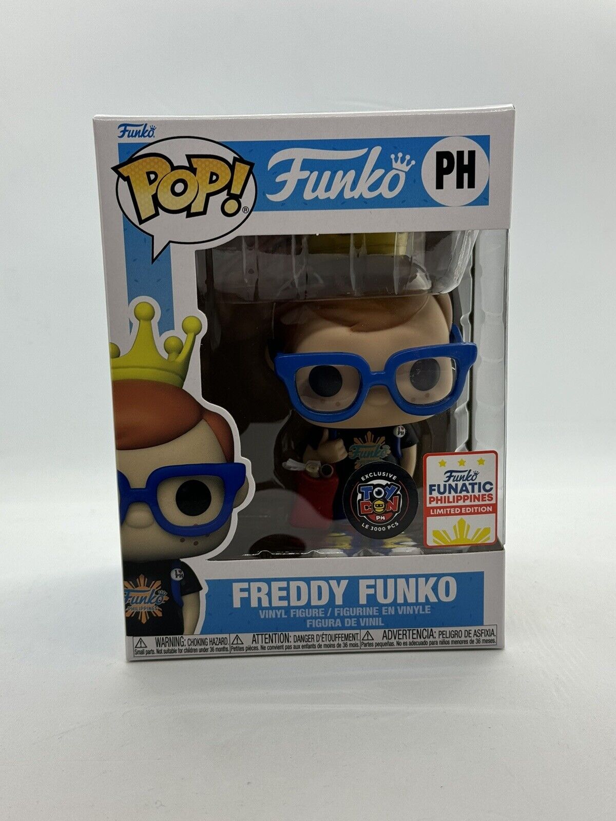 FREDDY FUNKO PH POP TOYCON PHILIPPINES 2024 EXCLUSIVE LE 3000 PCS. US SELLER