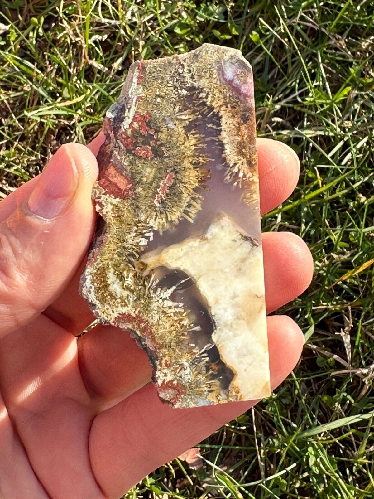 Amazing Slab Plume Agate, High Quality Polished, 100% Natural Mineral, 235 Carat