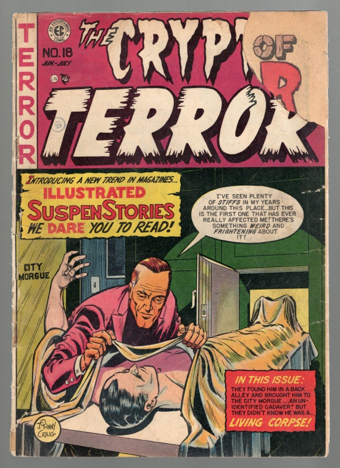 Crypt of Terror #18 EC 1950 G 2.0