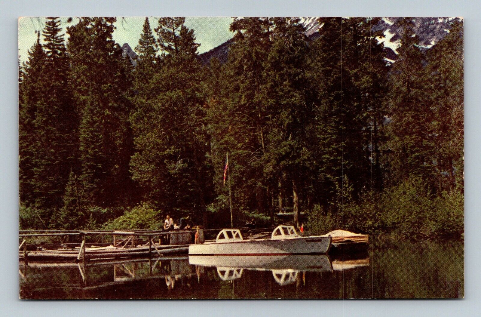 Jenny Lake Yellowstone National Park postcard 