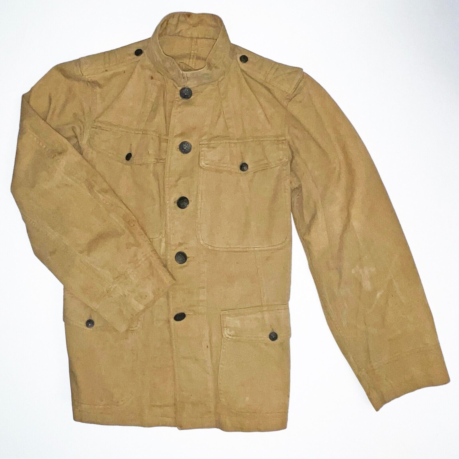 1911 WWI US Army Doughboy Uniform Summer Service Coat Jacket - BATTLE PROVENANCE