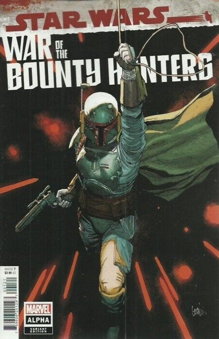 STAR WARS: WAR OF THE BOUNTY HUNTERS ALPHA #1 VARIANT BY MARVEL 2021 1$ SALE