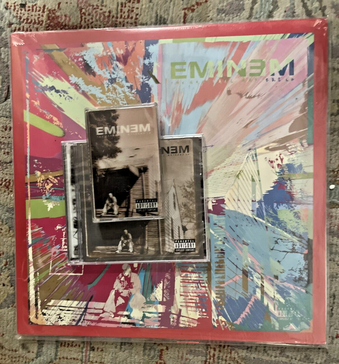 Marshall Mathers LP X3 | Lenticular Cassette (Used NM) + CD + Damien Hirst Vinyl