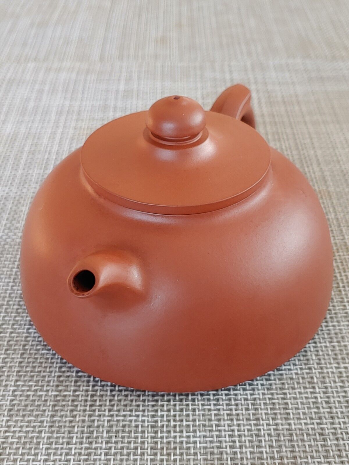 珍宝陶斋 全手工宜兴紫砂壶 陈占英 天竺壶 Vintage Chinese Master Yixing Purple Clay Zisha Art Teapot
