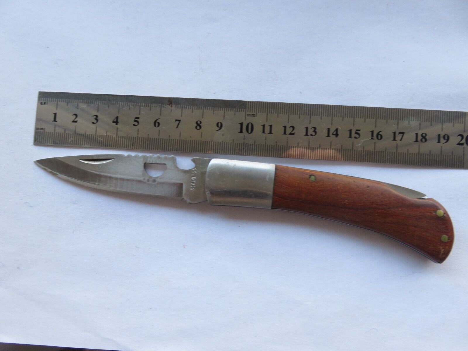 vintage SOVIET ERA Folding pocket knife made in the USSR, № 15
